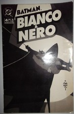 Batman bianco nero - bianco, e