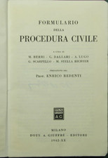 Formulario della procedura