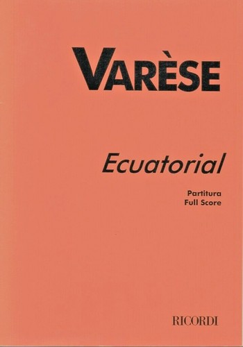 Edgard varèse ecuatorial - edgard,