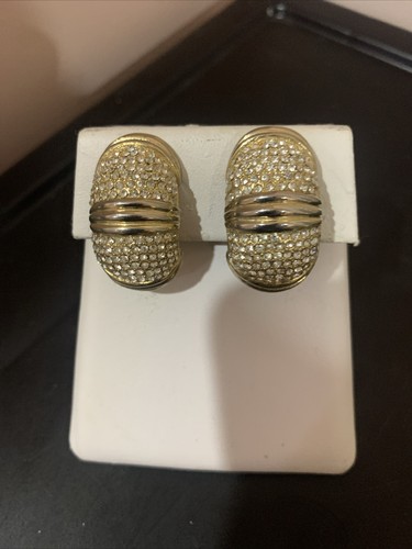 Orecchini vintage grandi tono - orecchini,