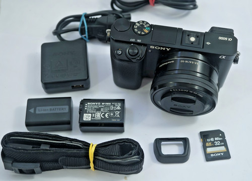 Sony alpha 6000 con - sony,