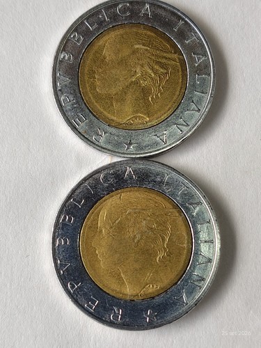 Monete 500 lire una con - 2,