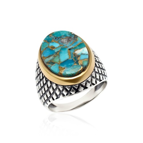 Anello uomo argento sterling