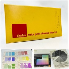 Kit 6 filtri vintage Kodak visione stampa a colori R-25 + scala di proiezione + mirino