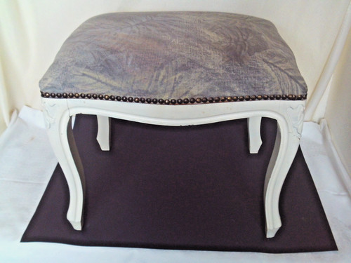 Sgabello vintage legno