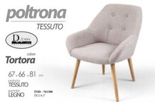SEDIA POLTRONA TESSUTO ARREDO