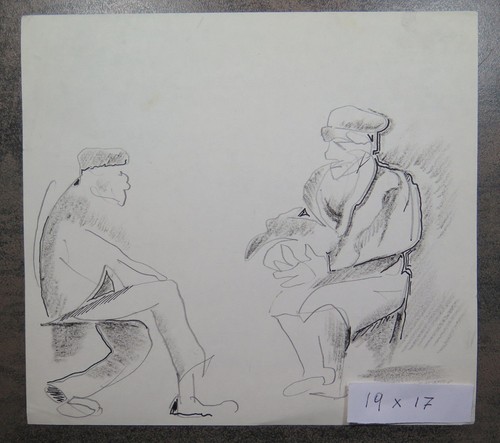 Disegno antico bozzetto - disegno,