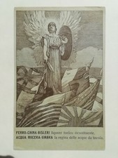 CARTOLINA PUBBLICITARIA FERRO