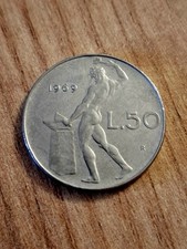 Moneta Da 50 Lire 1969