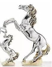 STATUA CAVALLO RAMPANTE Cm.19