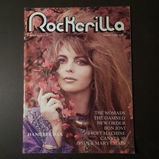 ROCKERILLA 58/1985 DANIELLE DAX, JESUS AND MARY CHAIN, DAMNED, WARRIOR, BON JOVI