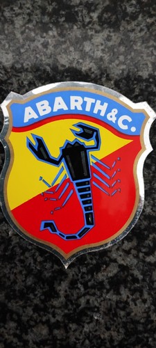Adesivo vintage abarth - adesivo,