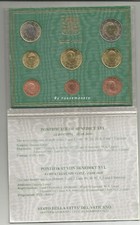 VATICANO VATICAN DIVISIONALE 2010 8 monete FDC PAPA BENEDETTO XVI vale 90 euro
