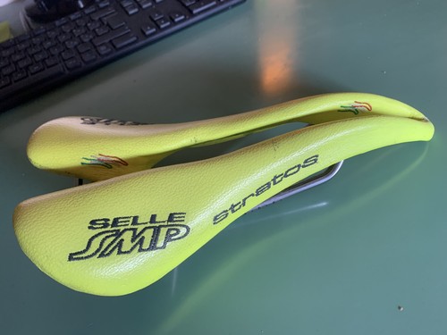 Sella smp giallo fluo stratos - sella,