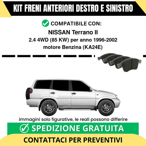 Pastiglie freno anteriori per - freno,