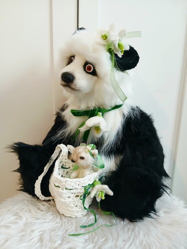 Orsacchiotto panda goccia - orsacchiotto,