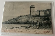 Cartolina Di Calafuria Livorno Animata Viaggiata Fp