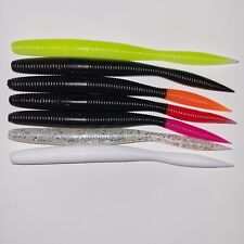 Lampadina coda pesca 7,25" 17g Bulbtail tutti i colori esca plastica morbida confezione da 5 OFFERTA