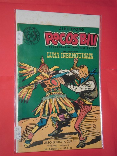 Pecos bill formato albo oro - formato, d'oro