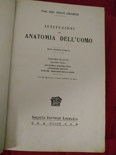 Anatomia dell uomo - dell', iv