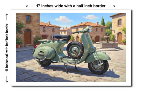 Poster acma vespa 125 - poster, 1952