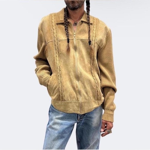 Giacca maglione maglia