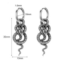 Orecchini acciaio inox - in,