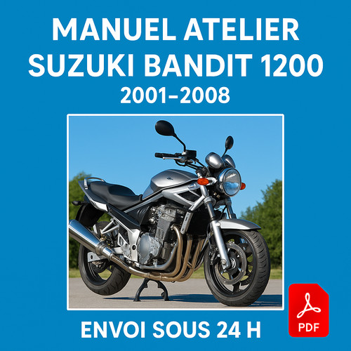 Manuel atelier suzuki - suzuki, 1200
