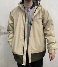 snowboard jacket vintage man beige XL