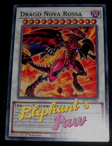 Yugioh drago nova rossa - yugioh,