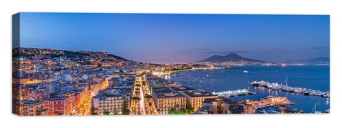 Panorama golfo napoli quadro - napoli,