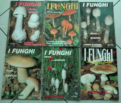 Lotto riviste dei funghi - lotto,