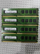 4 GB (4 * 1 GB) Samsung DDR3