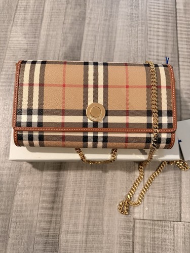 Portafoglio burberry hannah - burberry, su