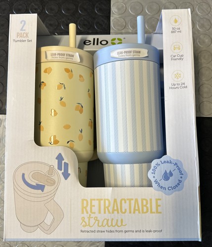 New ello pack tumbler - new!, set
