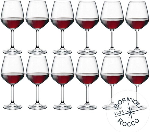 Set calici con piede - set, 12