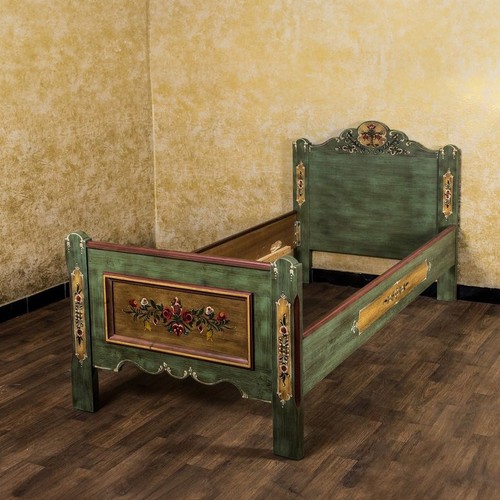 Voglauer letto singolo verde - singolo,