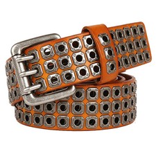 Cintura in vera pelle con