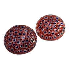 Coppia Fermacarte Vetro