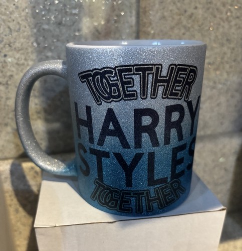 Tazza blu glitterata harry - tazza,