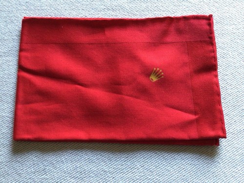 Fazzoletto rolex rosso vintage - fazzoletto,