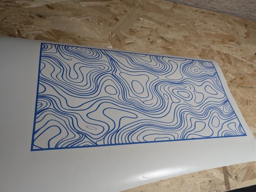 Decalcomania grafica stile