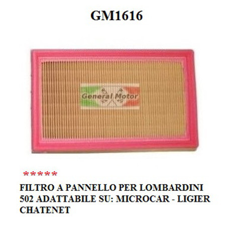 Filtro aria motore - filtro,
