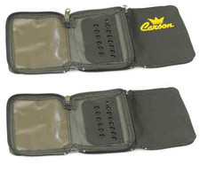 astuccio porta cucchiaini artificiali pesca borsa cucchiaino ondulanti tp