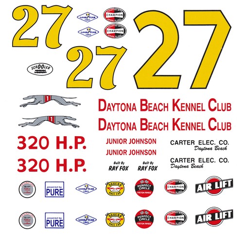 Decalcomanie slot car - , #27