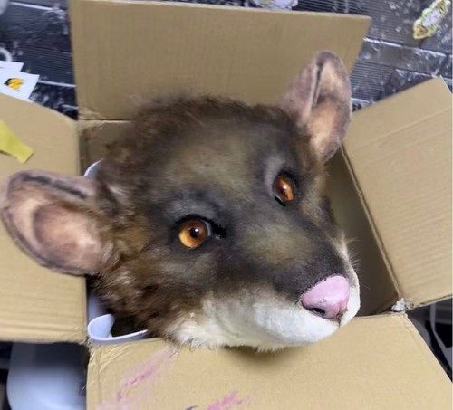 Custom mouse rat fursuit head - custom,
