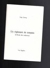 serge doring un règlement de compte (Céline) E.O papier de tête
