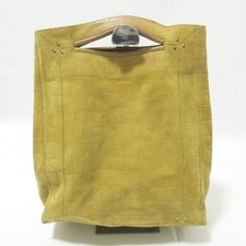 Borsa a mano Jerome Dreyfuss borsa media in pelle beige lime Y2K