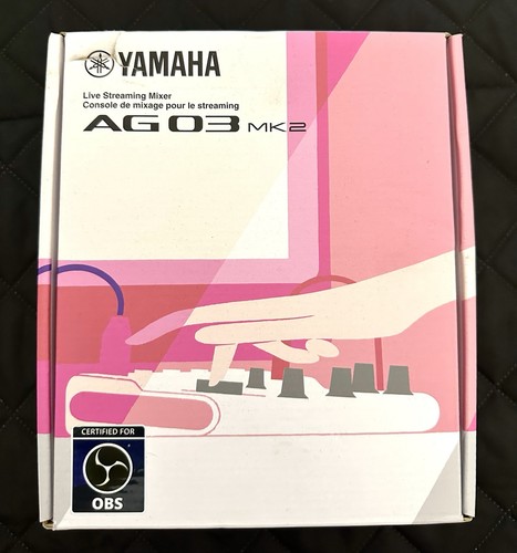 Yamaha ag03mk2 mixer 3 - yamaha, a