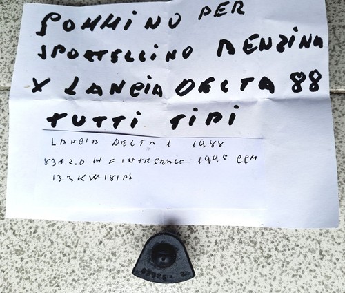 Gommino sportellino benzina - , x